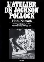 Cover of: L'atelier de Jackson Pollock