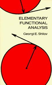 Elementary functional analysis