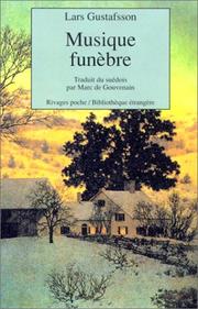 Cover of: Musique funèbre by Lars Gustafsson