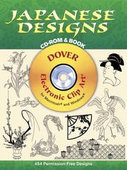 Cover of: Japanese Designs CD-ROM and Book by Dover Publications, Inc.