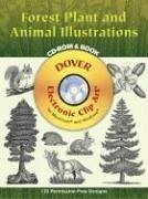 Cover of: Forest Plant and Animal Illustrations CD-ROM and Book