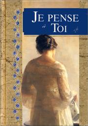 Cover of: Je pense à toi