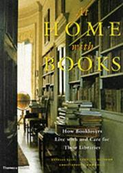 At home with books : how booklovers live with and care for their libraries