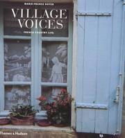Cover of: Village voices: French country life