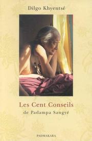 Cover of: Cent conseils padampa sangye