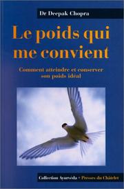 Cover of: Le poids qui me convient