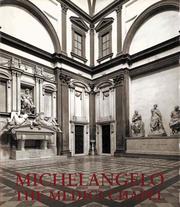 Cover of: Michelangelo: The Medici Chapel