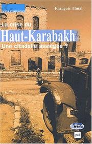 Cover of: La crise du haut-karabakh