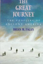 Cover of: The Great Journey by Brian M. Fagan