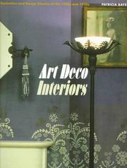 Art deco interiors by Patricia Bayer