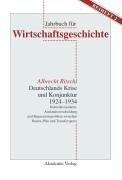Deutschlands Krise und Konjunktur 1924-1934 by Albrecht Ritschl, Ritschl, Albrecht.