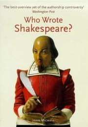 Cover of: Who Wrote Shakespeare? by John F. Michell
