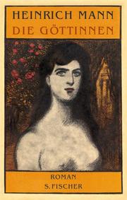 Cover of: Die Göttinnen. by Heinrich Mann