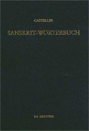 Cover of: Sanskrit-Wörterbuch