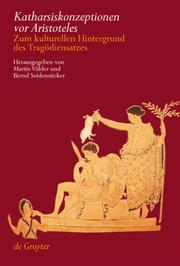 Cover of: Katharsis Vor Aristoteles