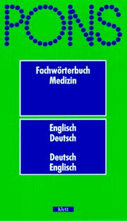 Cover of: Fachtworterbuch Medizin