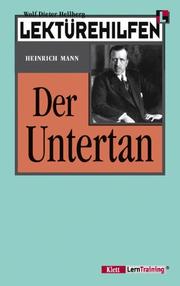 Cover of: Lektürehilfen Der Untertan.