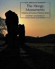 Cover of: The Henge monuments: ceremony and society in prehistoric Britain