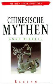 Cover of: Chinesische Mythen.
