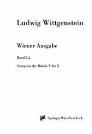 Cover of: Synopse der Bände V-X