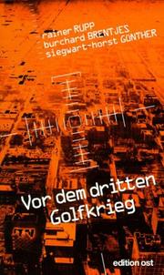 Cover of: Vor dem dritten Golfkrieg.