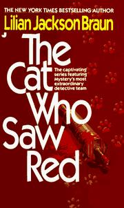 Cover of: The Cat Who Saw Red