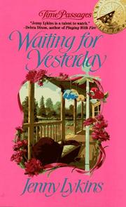 Cover of: Waiting for Yesterday by Jenny Lykins