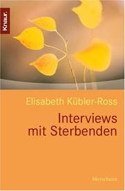 Cover of: Interviews mit Sterbenden.