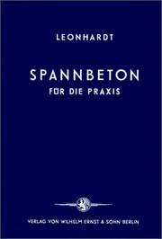 Cover of: Spannbeton