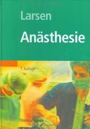 Cover of: Anästhesie.