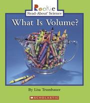 Cover of: What Is Volume?