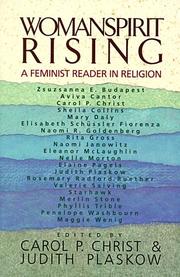 Cover of: Womanspirit rising: a feminist reader in religion