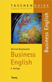 Cover of: Business English. by Gertrud Goudswaard
