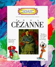 Cover of: Paul Cezanne (Getting to Know the World's Greatest Artists)