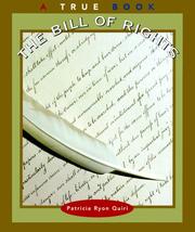 Cover of: The Bill of Rights (True Books: Government) by Patricia Ryon Quiri