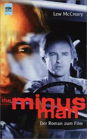 Cover of: The Minus Man. Der Roman zum Film.