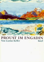 Cover of: Proust im Engadin.
