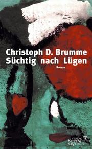 Cover of: Süchtig nach Lügen.
