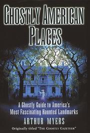 Cover of: Ghostly American places