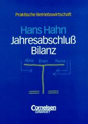 Cover of: Jahresabschluß / Bilanz.