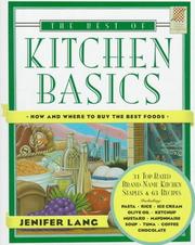 Cover of: The best of kitchen basics by Jenifer Harvey Lang
