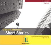 Cover of: Classic American Short Stories. CD. Originaltexte mit Wortschatzhilfen im Begleitheft. (Lernmaterialien)