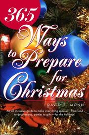 Cover of: 365 Ways to Prepare for Christmas
