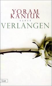 Cover of: Verlangen.