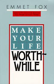 Cover of: Make your life worthwhile
