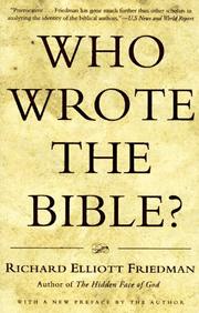 Cover of: Who wrote the Bible?