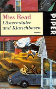 Cover of: Lästermäuler und Klatschbasen.