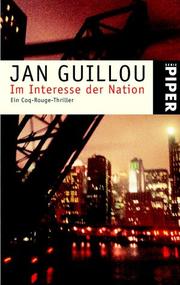 Cover of: Im Interesse der Nation. Ein Coq- Rouge- Thriller.