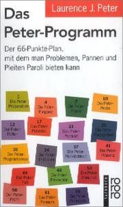 Cover of: Das Peter - Programm.