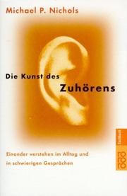 Cover of: Die Kunst des Zuhörens.